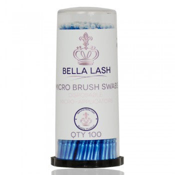 Bella Lash Micro Brush Swabs 100